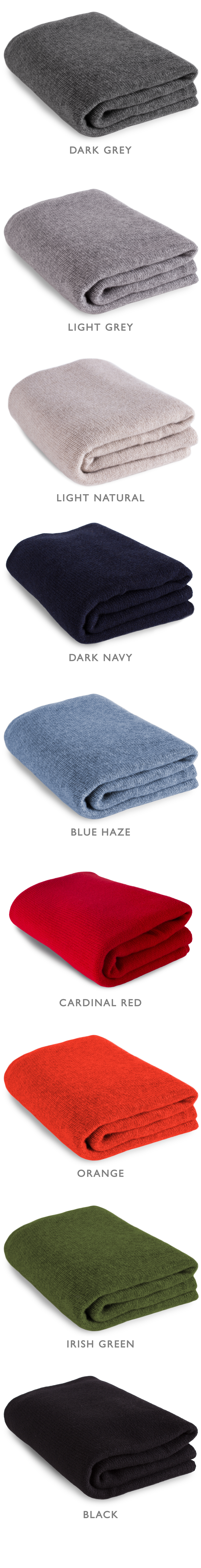 Super King Cashmere Bed Blanket - Made to Order